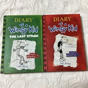 Set of 2 “Diary of a Wimpy Kid” Books